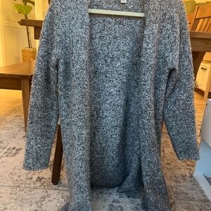 J. Crew Wool Blend Heathered Gray Women's Cardigan